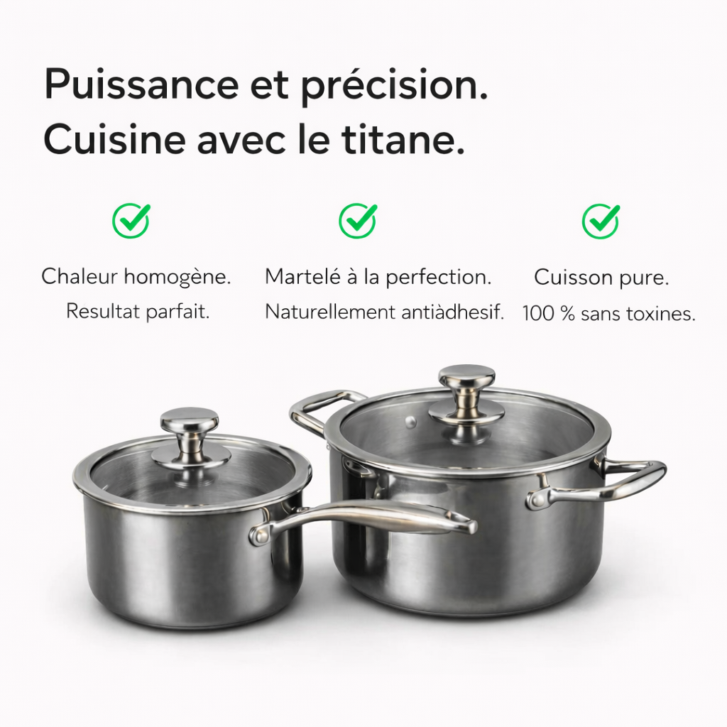 Cocotte en Titane