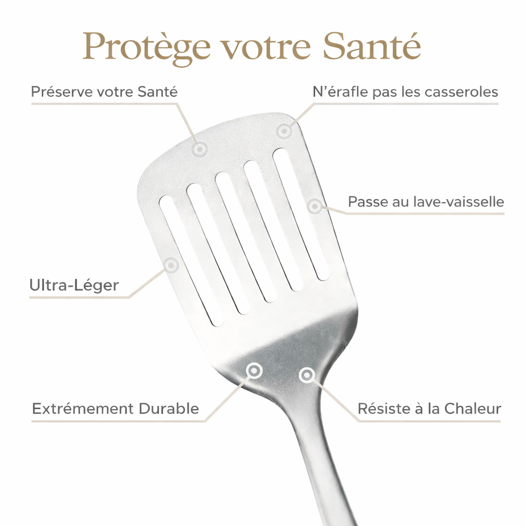 Spatule Maison Ferre® – 100 % titane pur