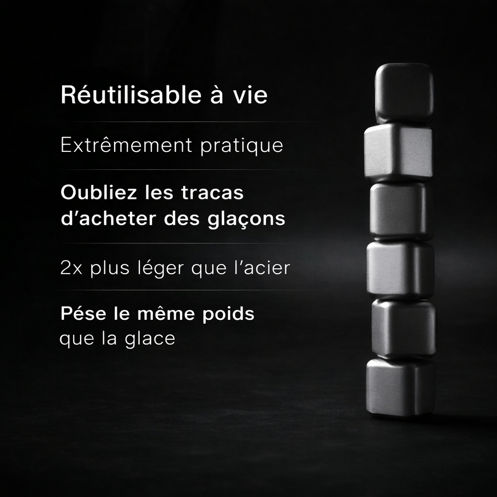 Glaçons Réutilisables Sans Compromis