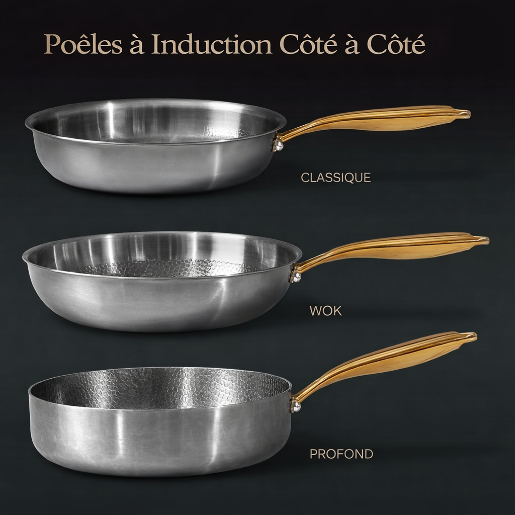 Set Complet Signature en Titane Pur (8 Pièces)