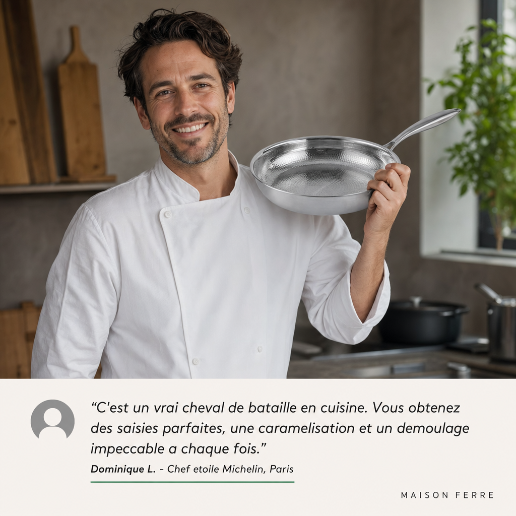 Ustensile de cuisine Maison Ferre® en titane pur