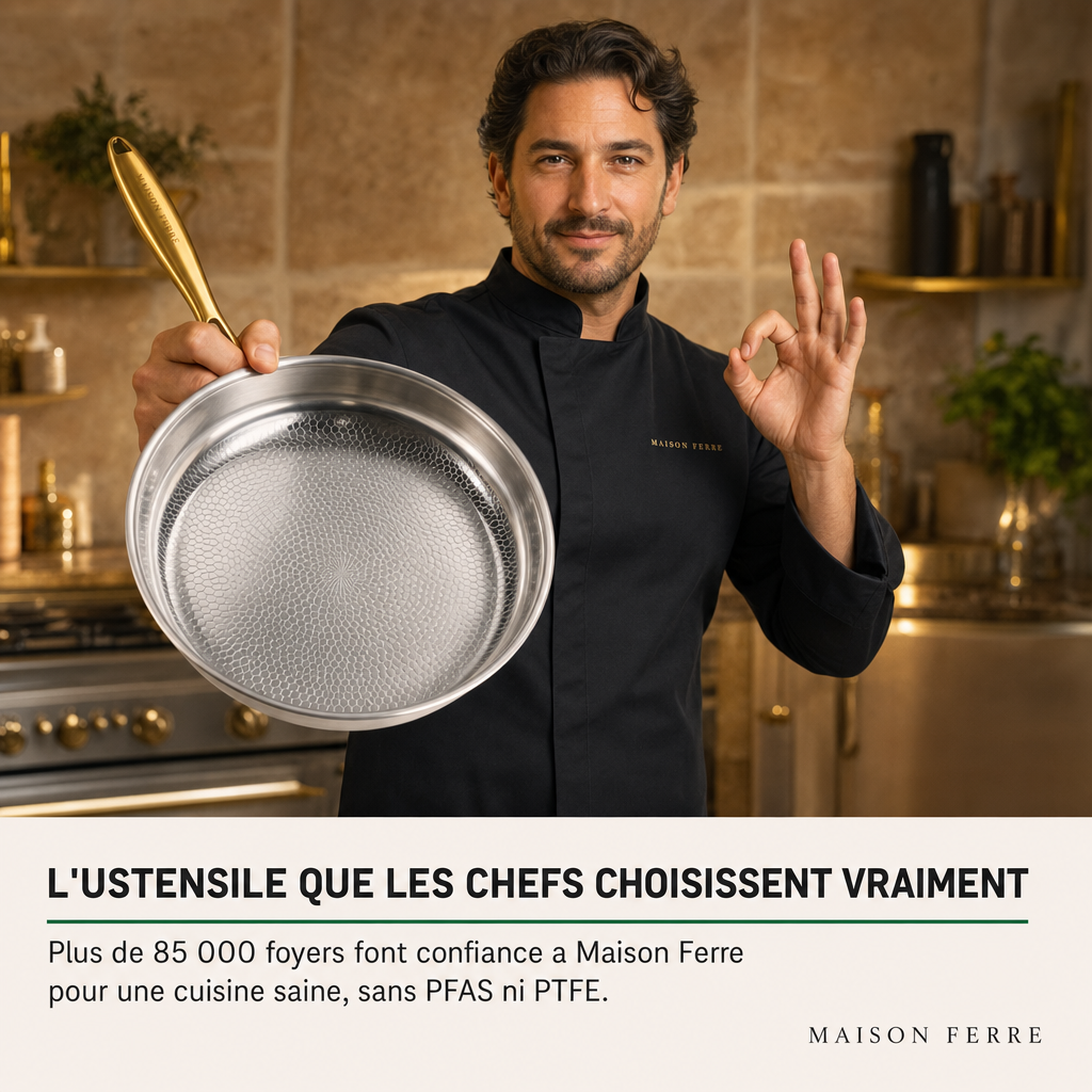 Ustensile de cuisine Maison Ferre® en titane pur