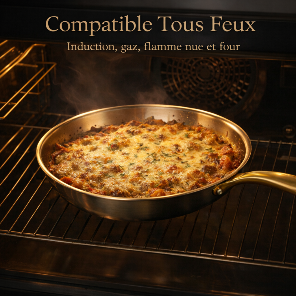 Poêle essentielle en titane Pro