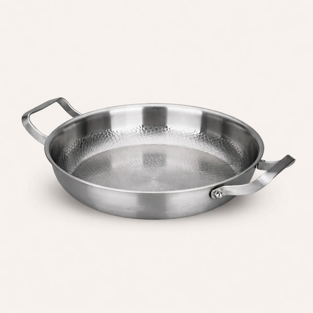 Poêle sauté à deux poignées